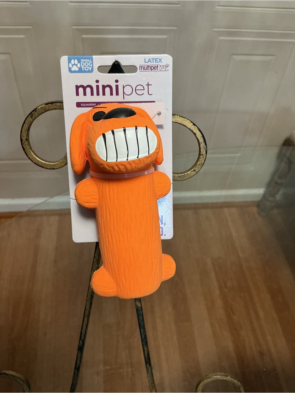 Brand New Multipet Mini Latex Loofa Dog Toy, X-Small X-Small,